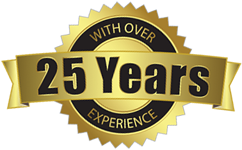 25 years experience in construction business